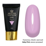 Moltini Polygel Hard (жесткий) Baby Pink (нежно-розовый) 30 мл.